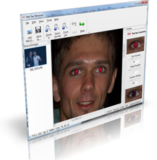 suppression des yeux rouges pour Windows 7 Vista