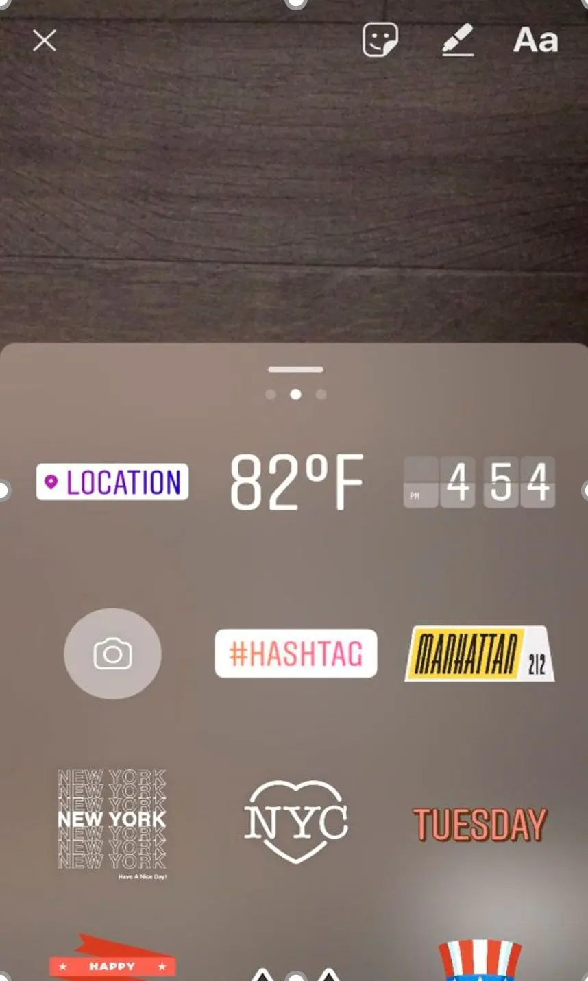 Ajouter une date aux photos dans Instagram..