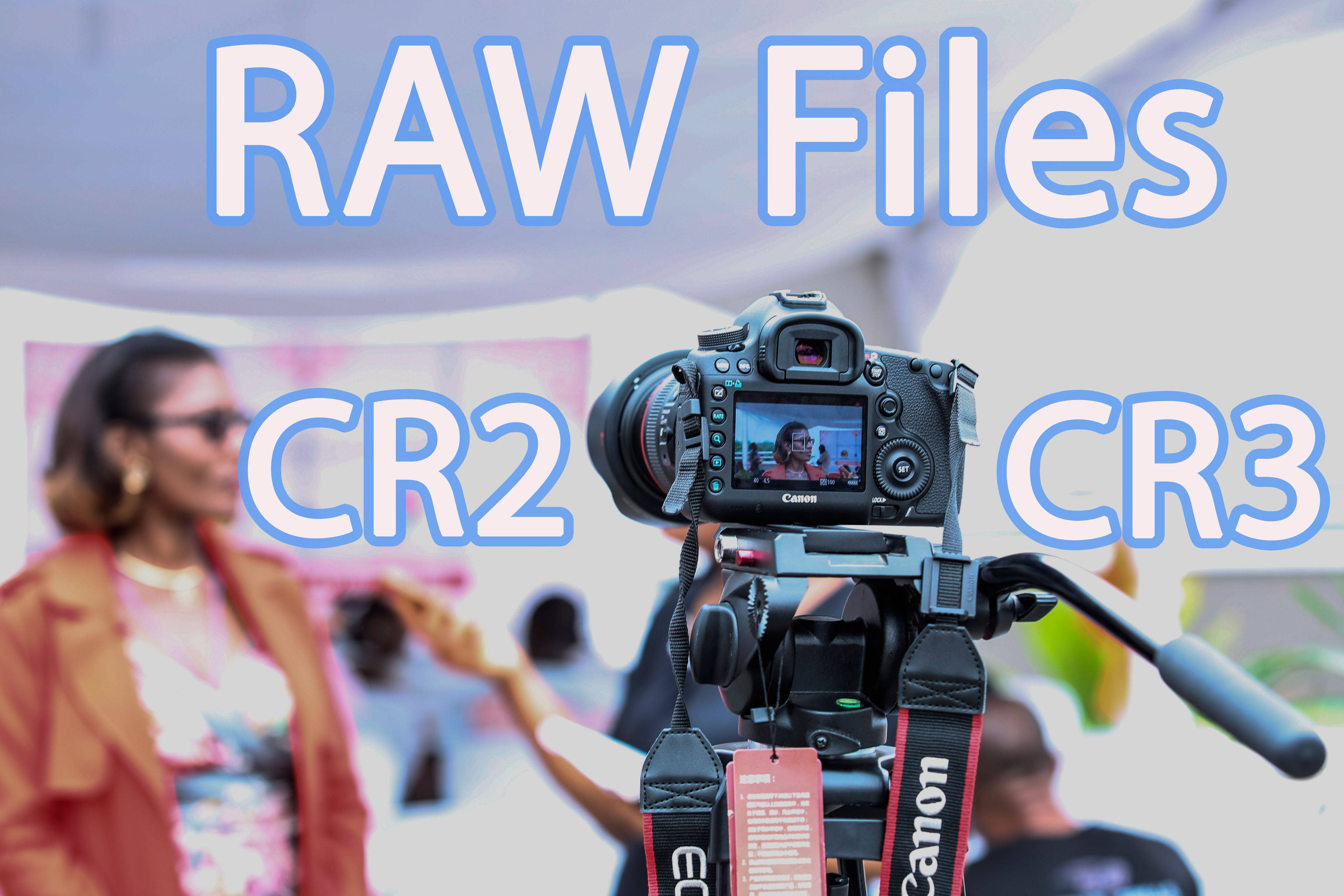 Canon CR2 et CR3 RAW fichiers à convertir..