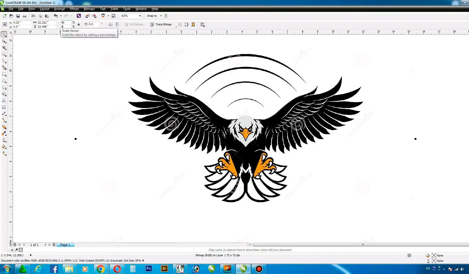 CorelDRAW ajoute fichiers..
