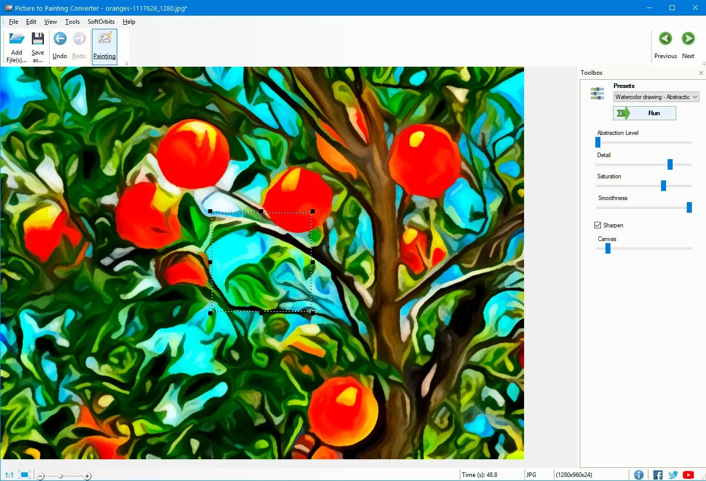 Picture to Painting Converter Capture d