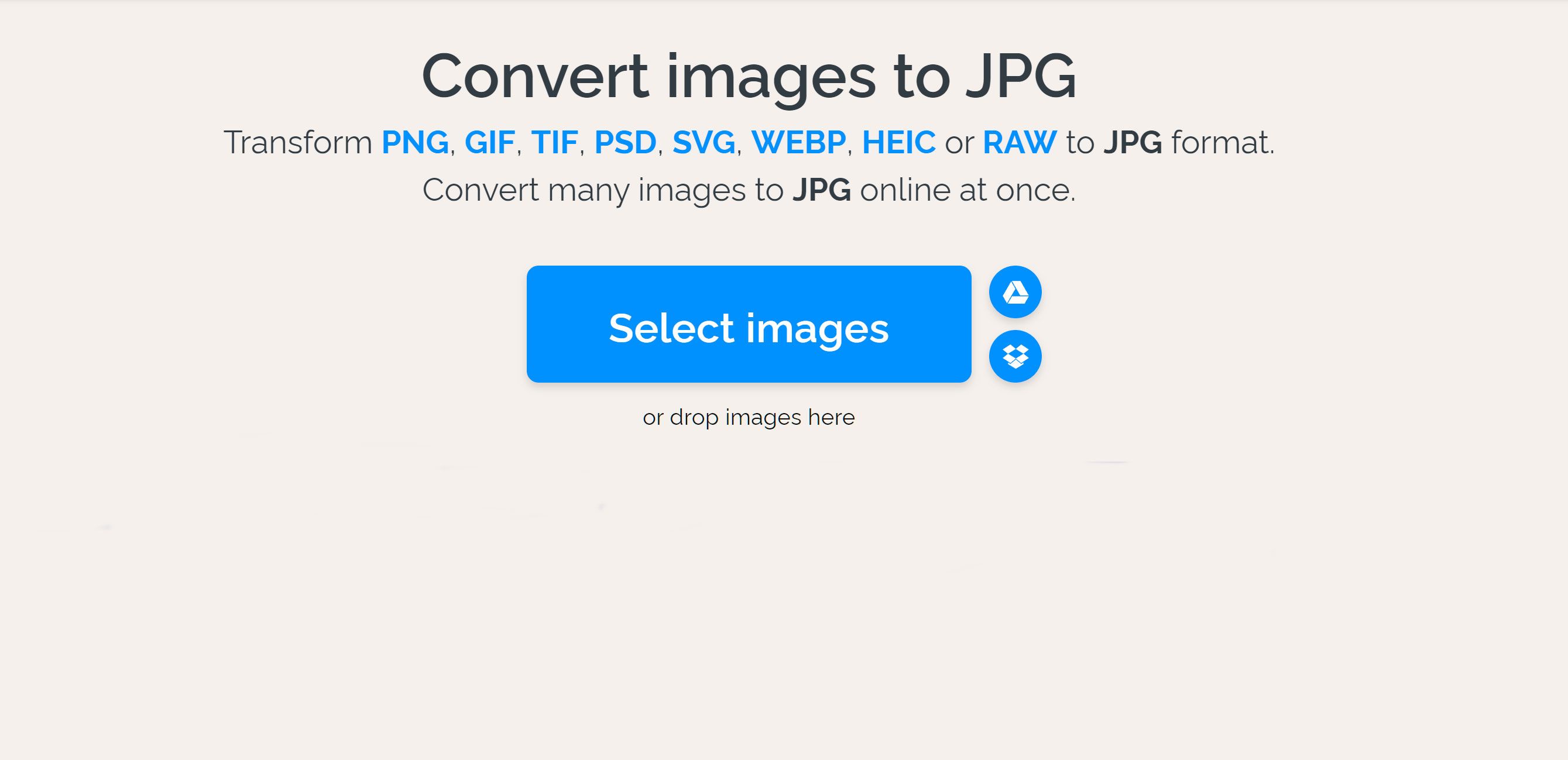 Convertir WebP en JPG..