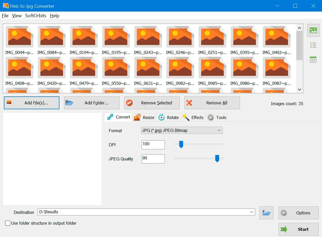 HEIC to JPG Converter Capture d