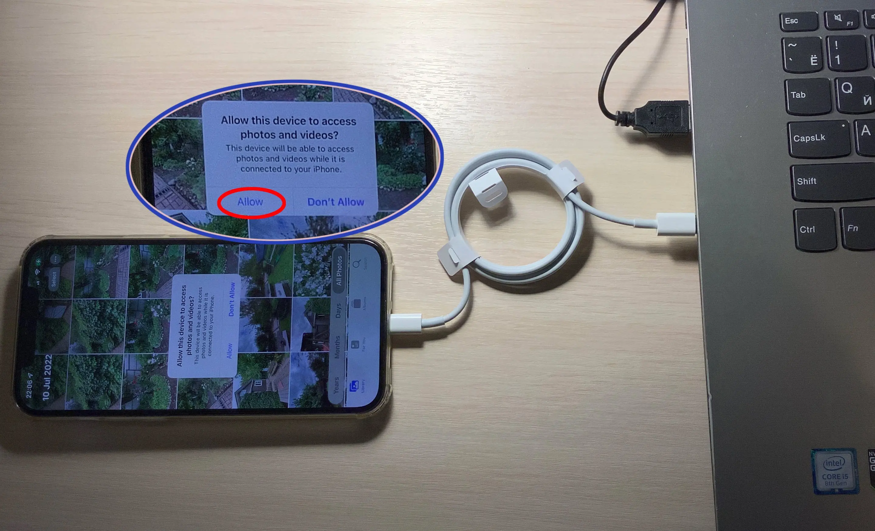 Connecter un appareil..