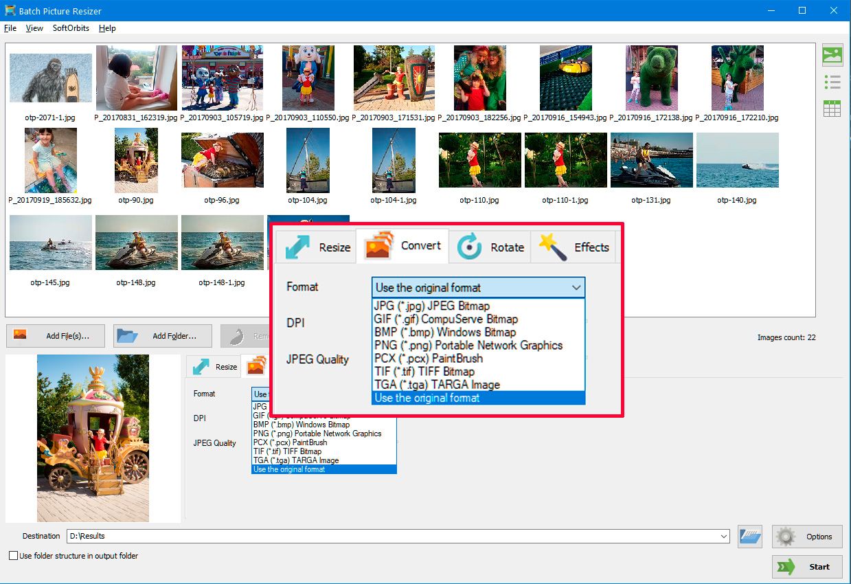 Batch Image Size Converter..