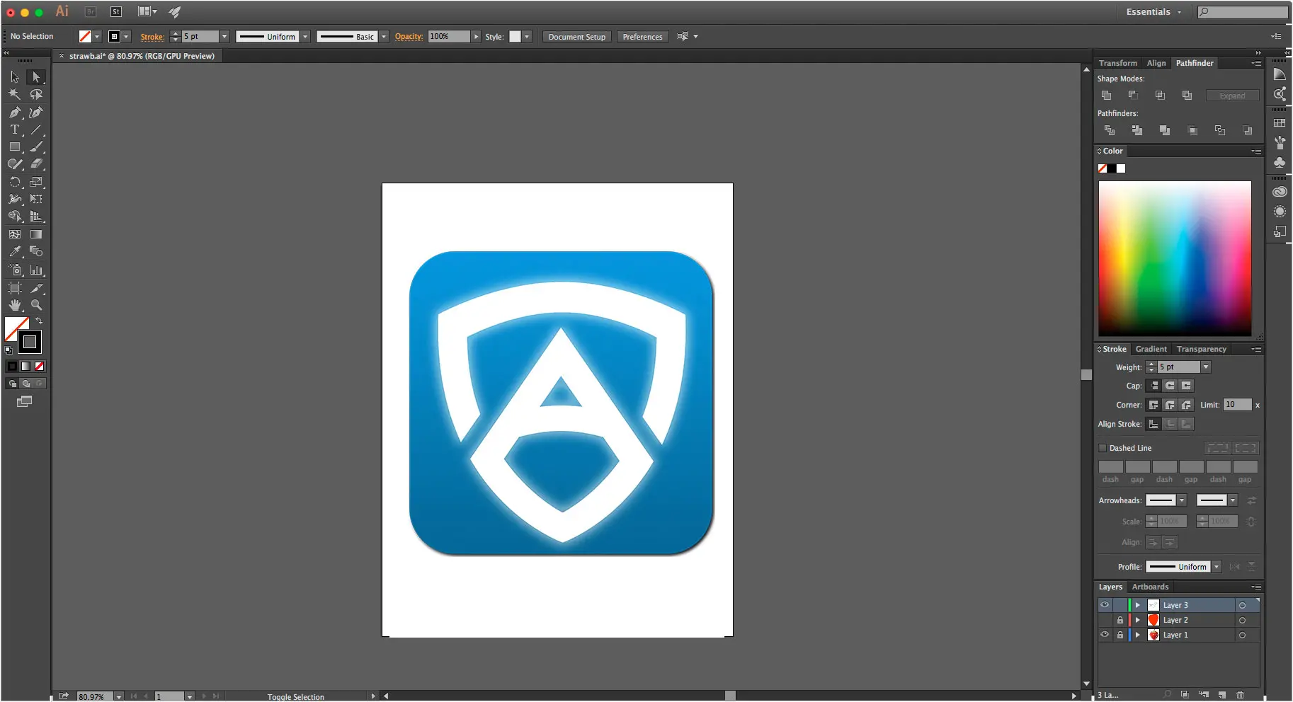 Adobe Illustrator : créer une icône..