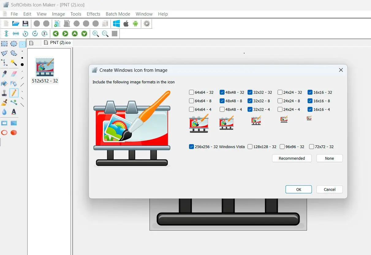 SoftOrbits Icon Maker Capture d