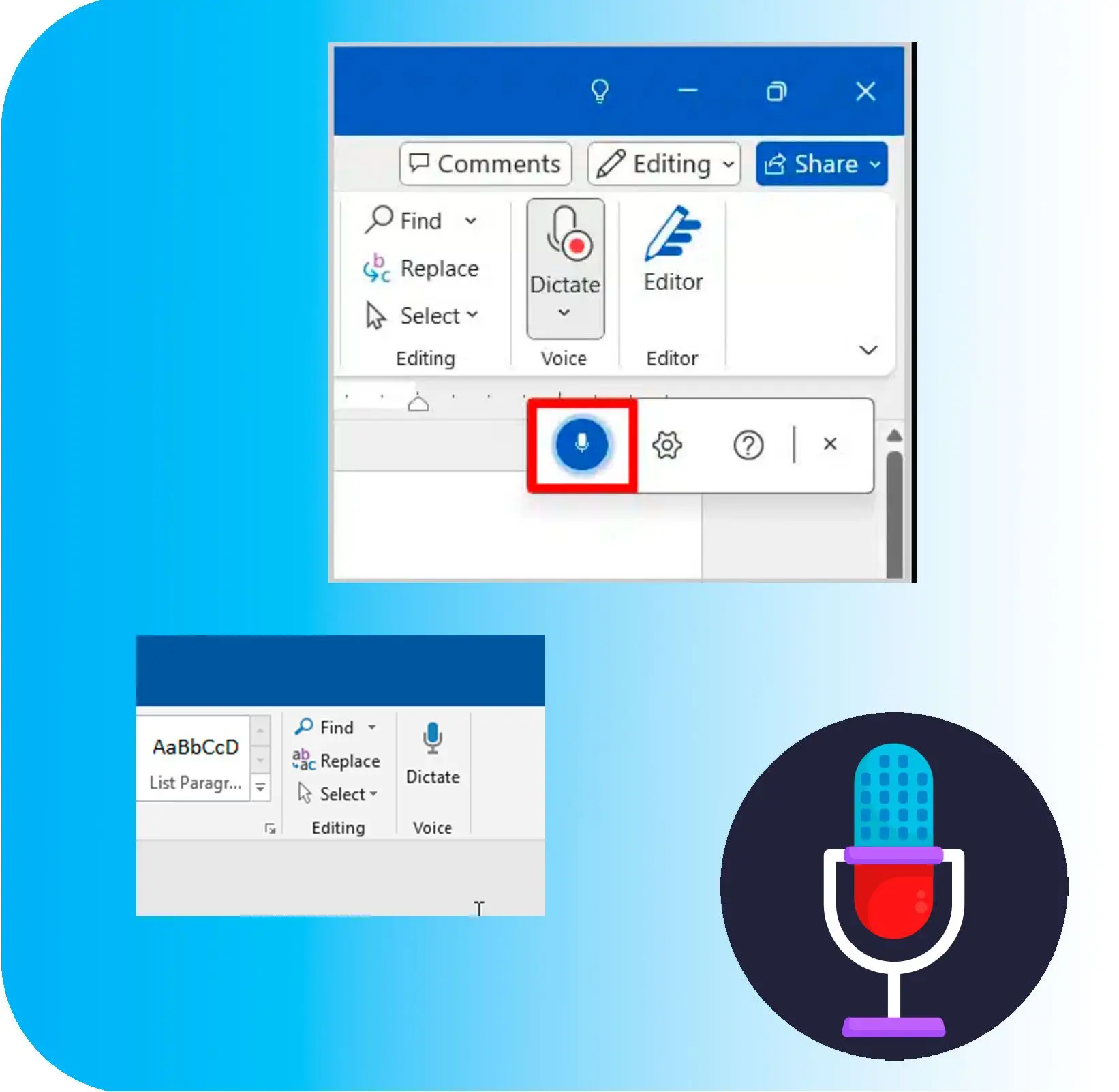 SayOnce - Voice Dictation Software Capture d