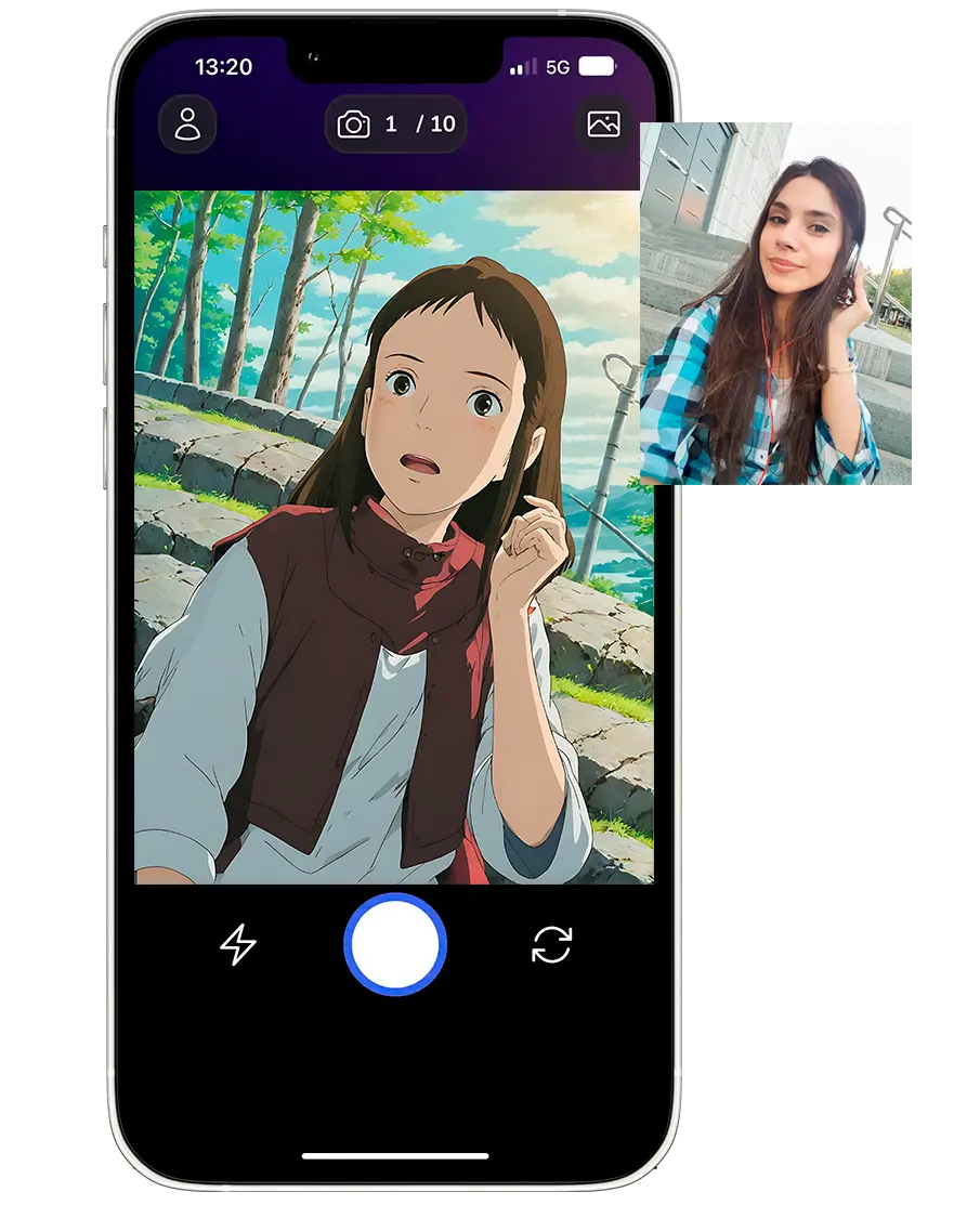 Créez de superbes avatars de style Ghibli.