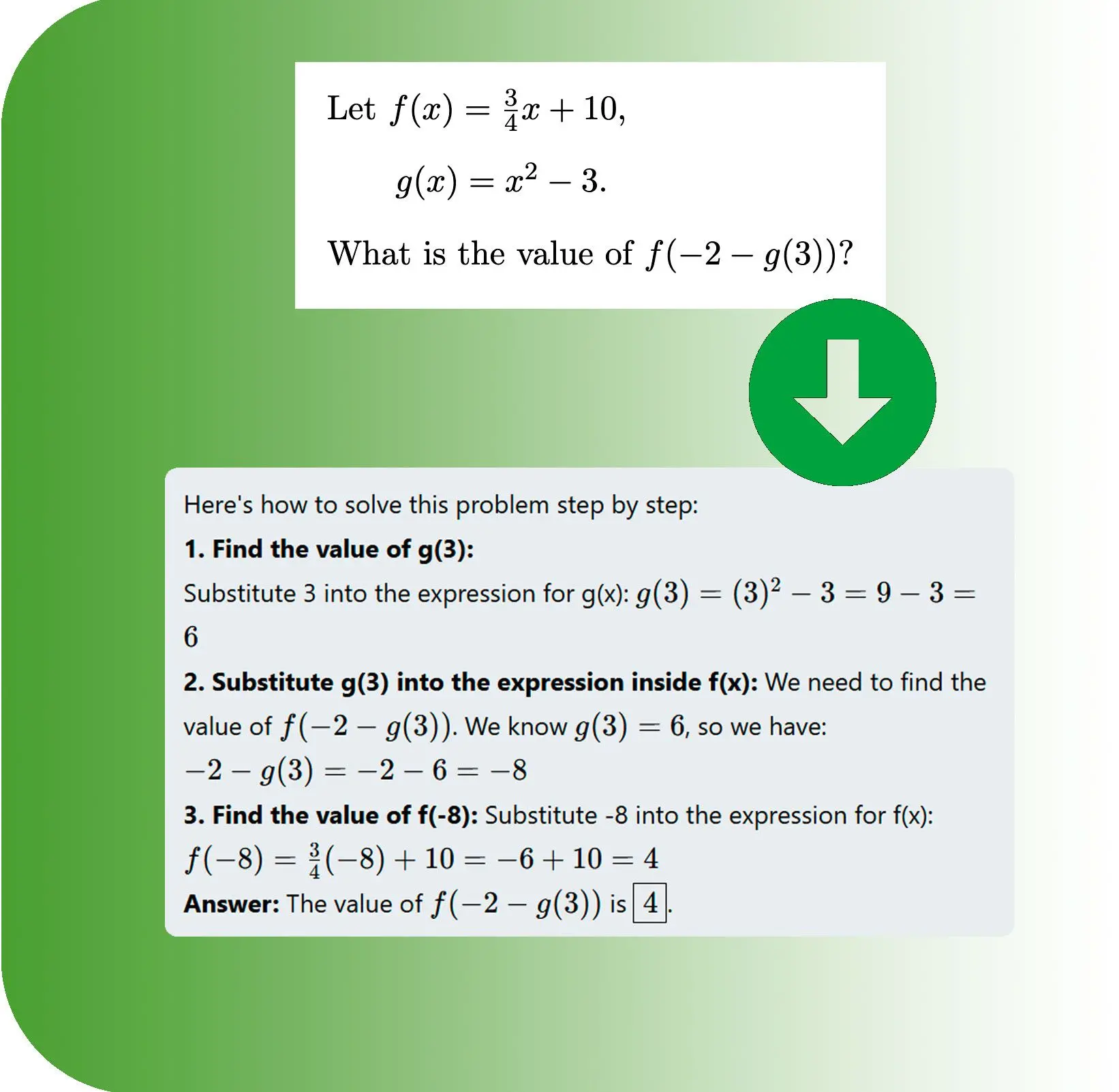 Résolveur Mathématique Étape par Étape.