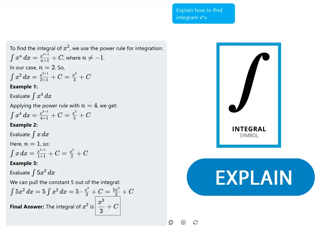Posez des questions et obtenez des explications.