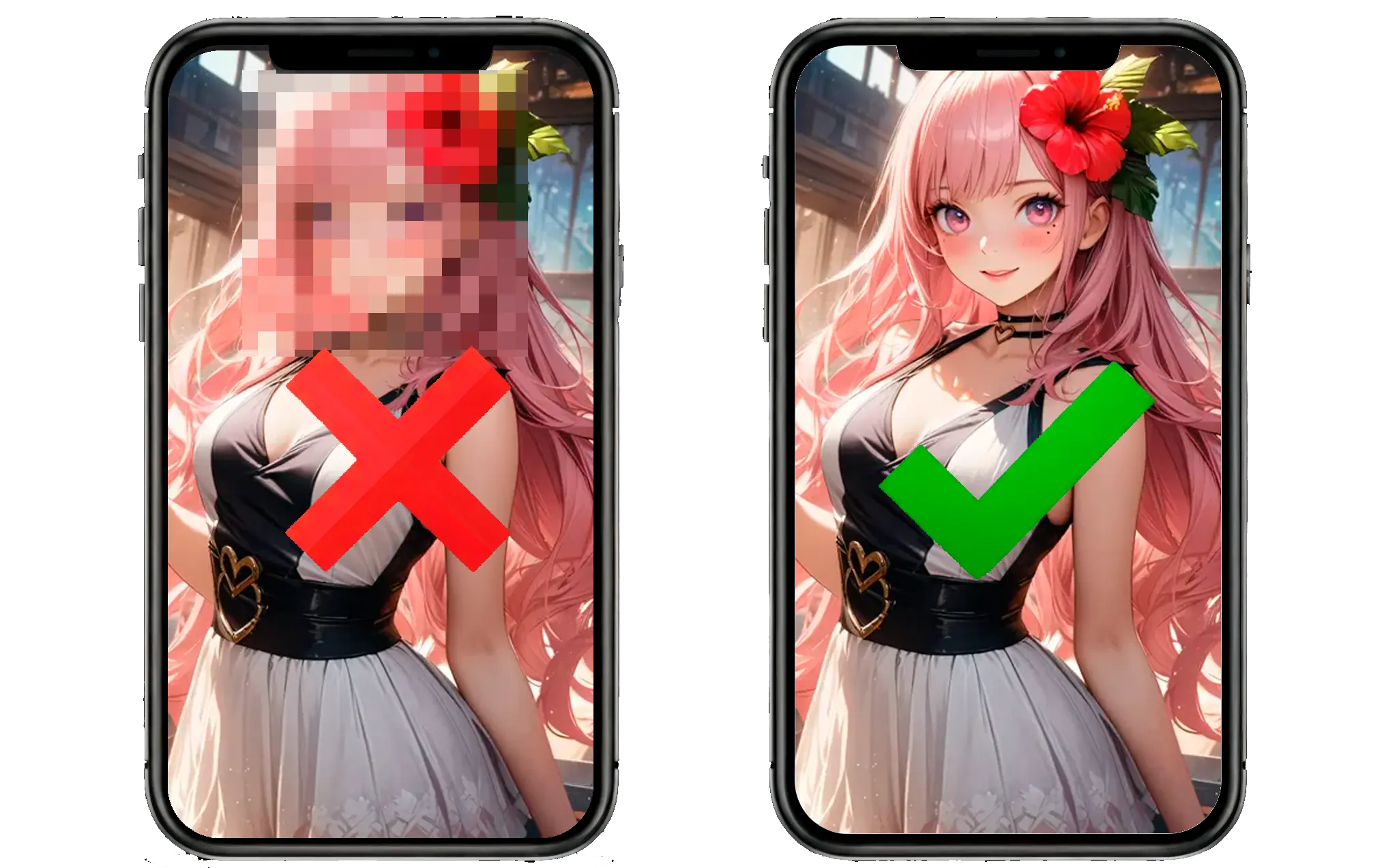 Outil de suppression de la censure pour dessins animés et Hentai.