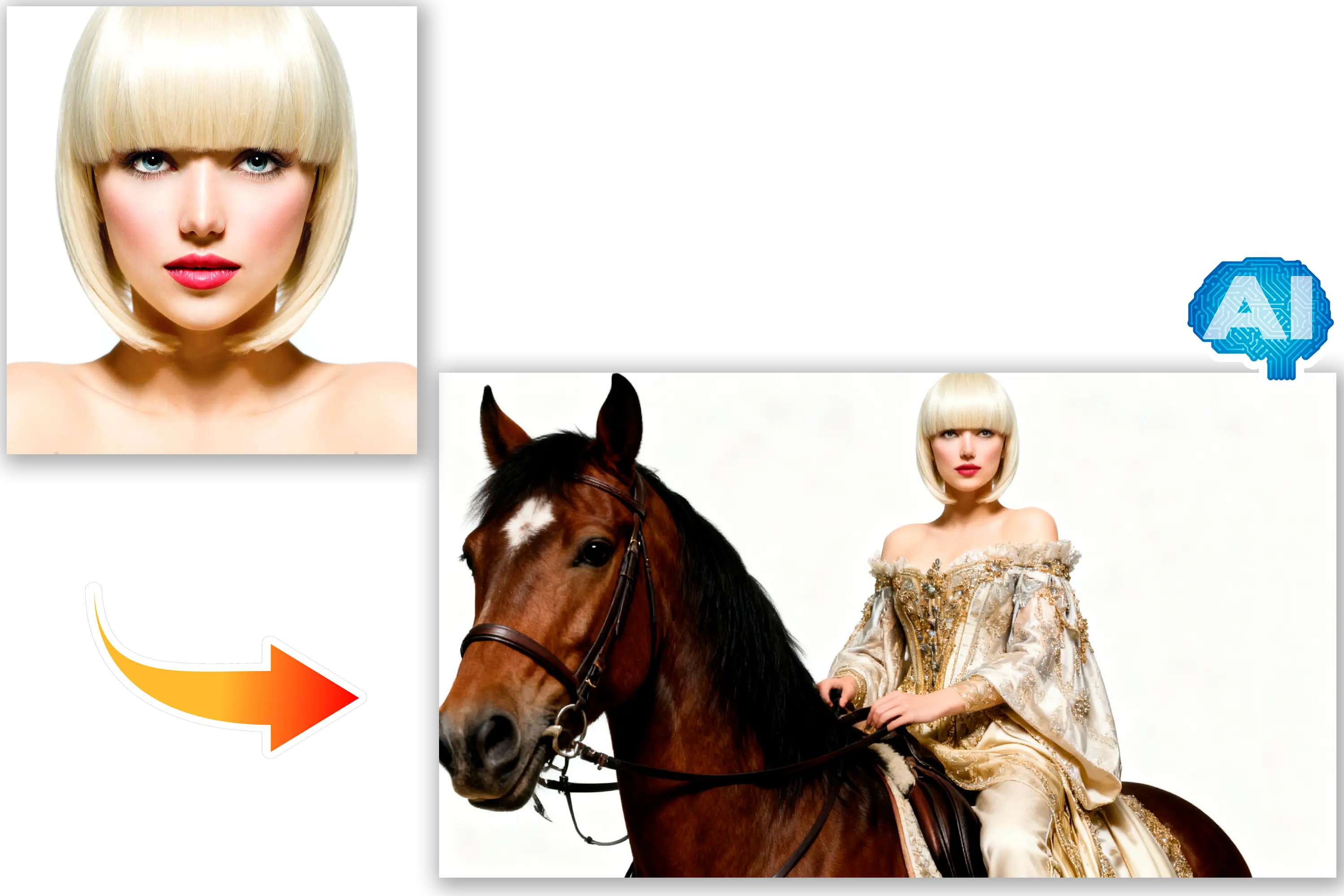 Utiliser des images de référence.