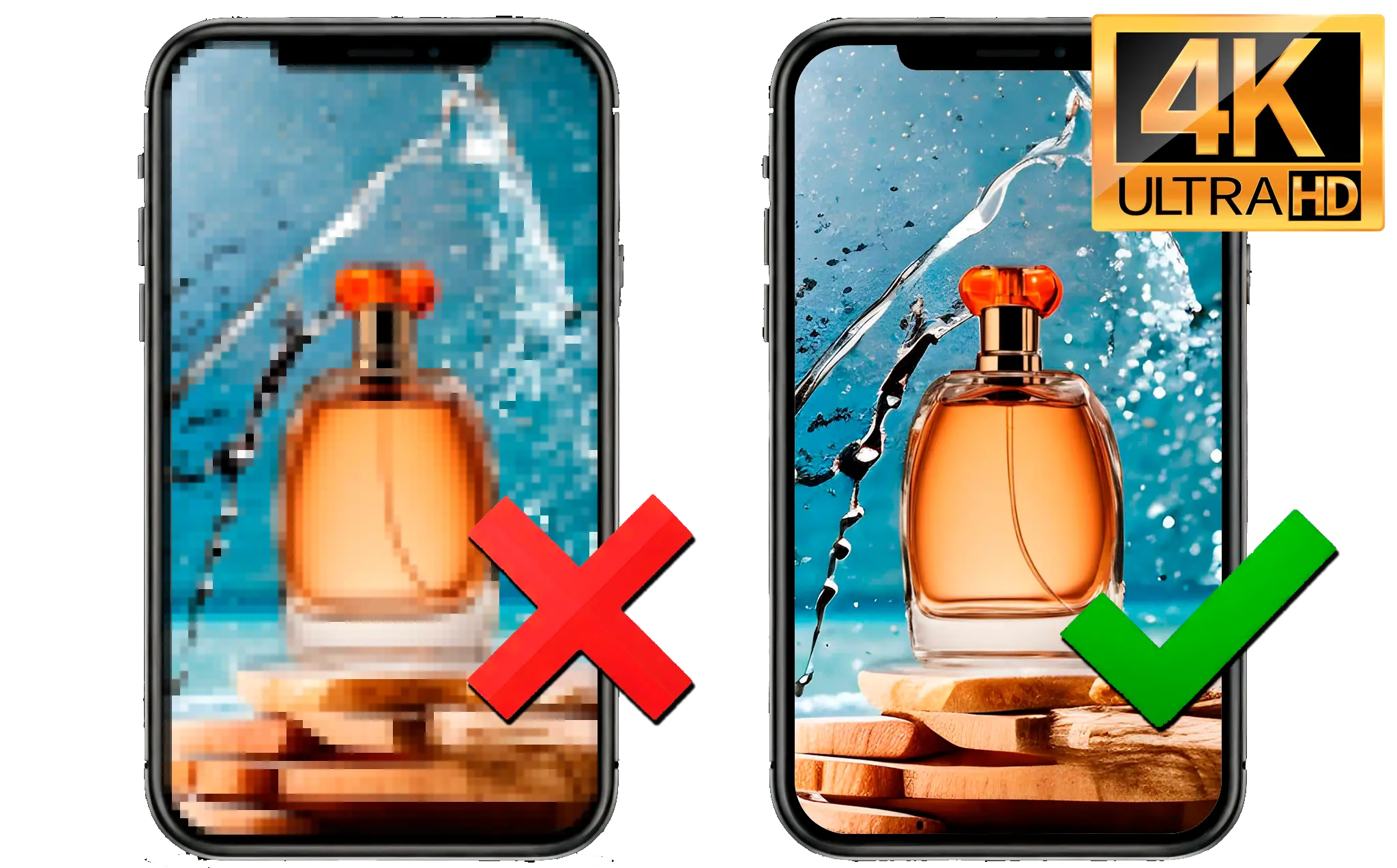 Sortie Haute Résolution.