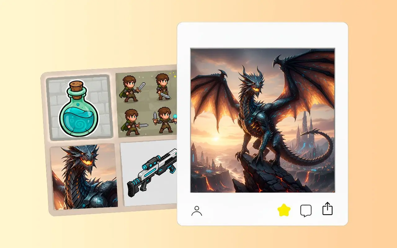 Créez Tout Ce Que Vous Pouvez Imaginer: Actifs de Jeu & Sprites.