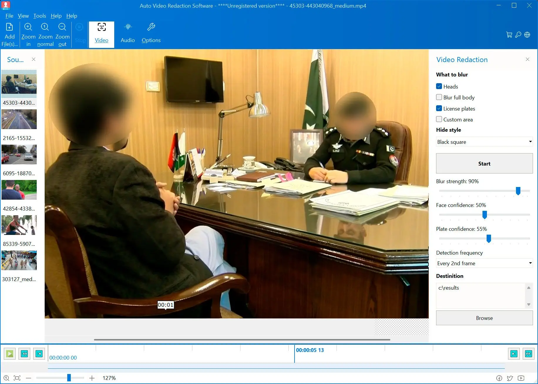 Traiter et enregistrer.