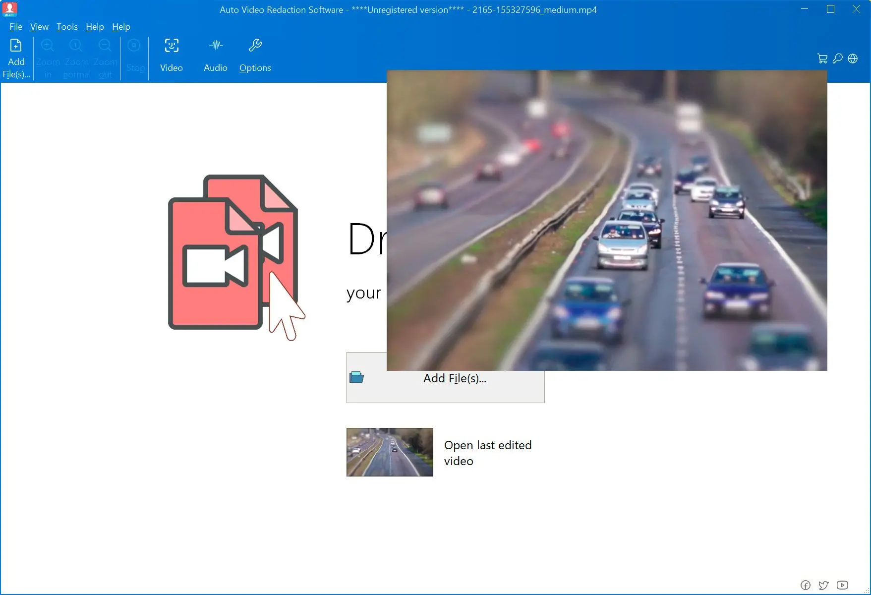 Ajouter des clips vidéo avec des véhicules.