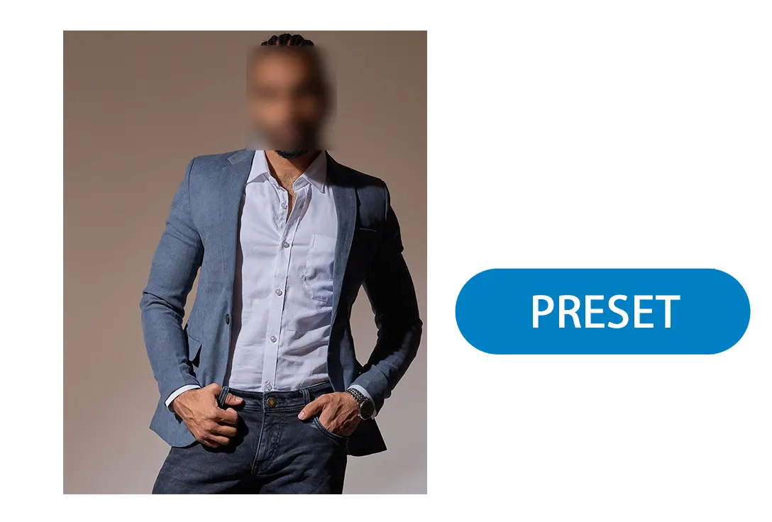 Télécharger le vêtement cible.