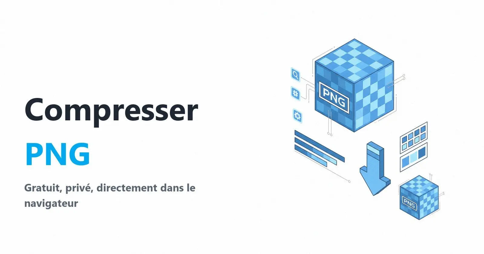 Pourquoi compresser un PNG ici.