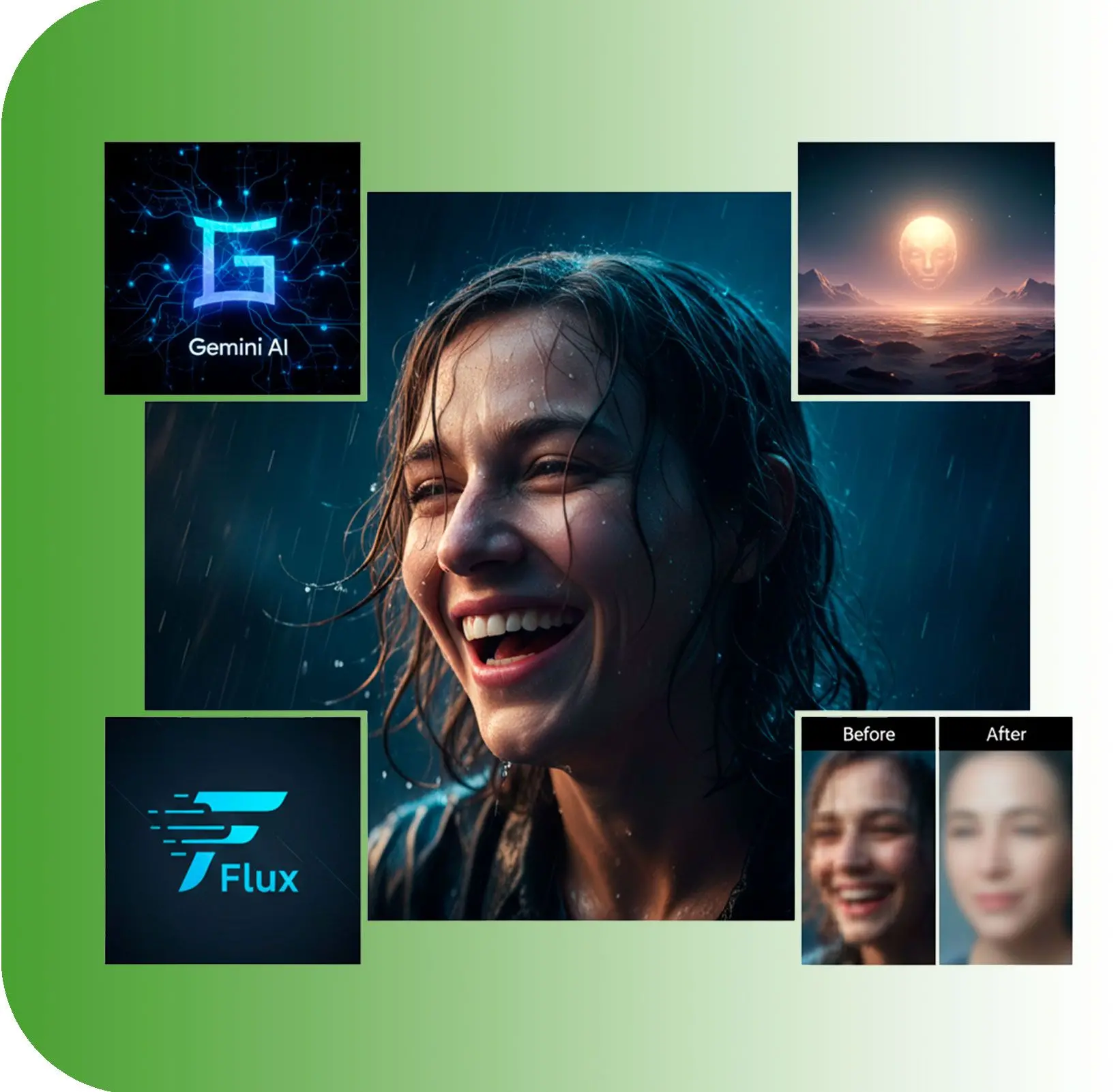 Résultats réalistes.