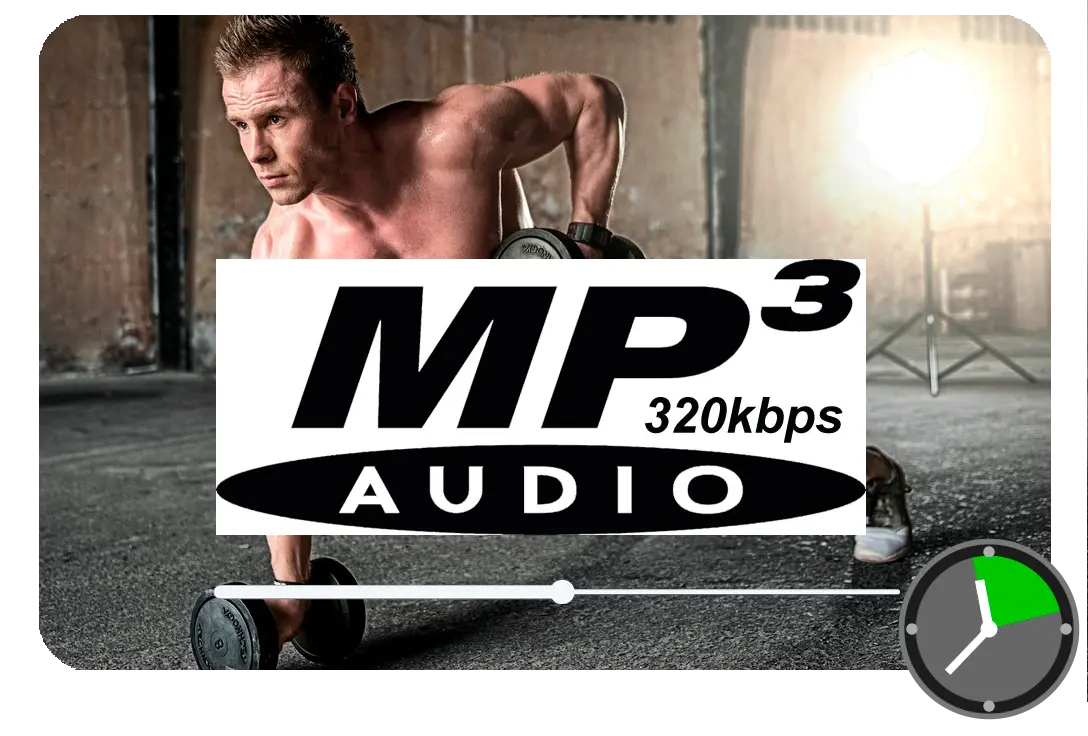 Sélectionnez MP3 comme sortie.