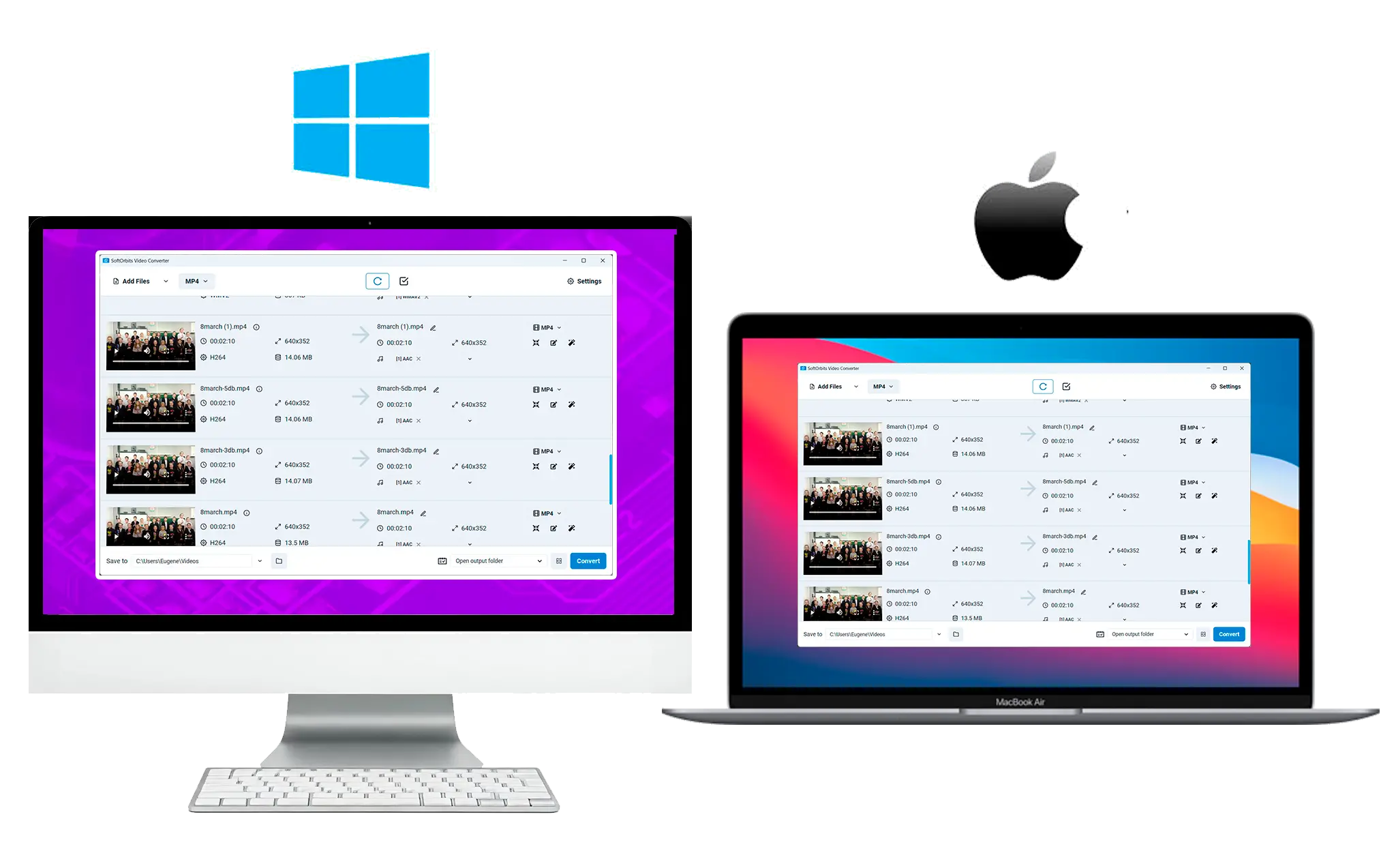 Téléchargement de Logiciel pour Windows PC ou Mac.