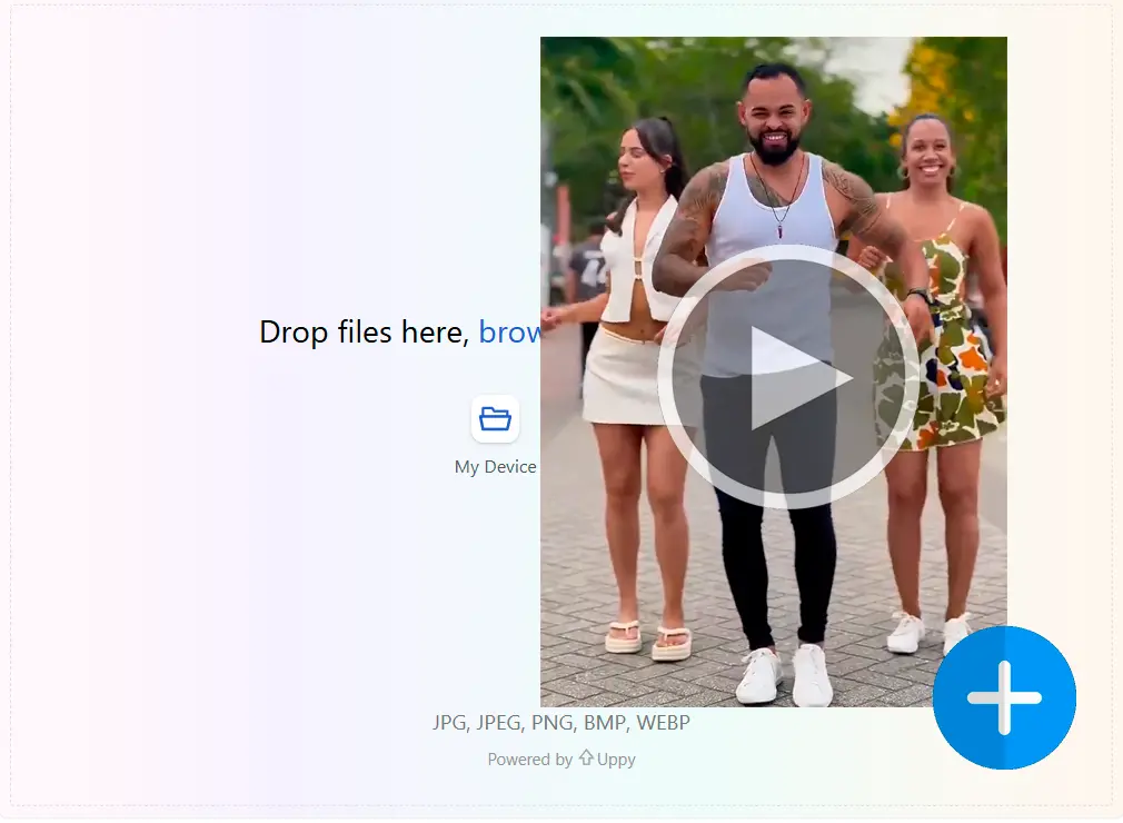 Télécharger une vidéo de mouvement.