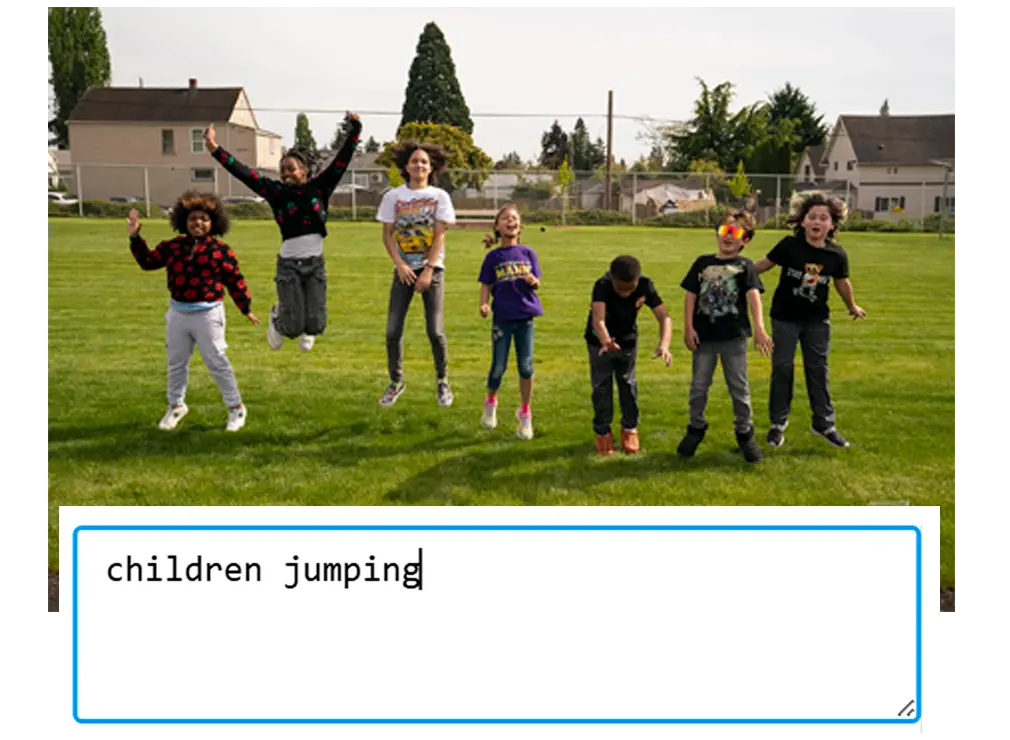 Décrivez votre scène.