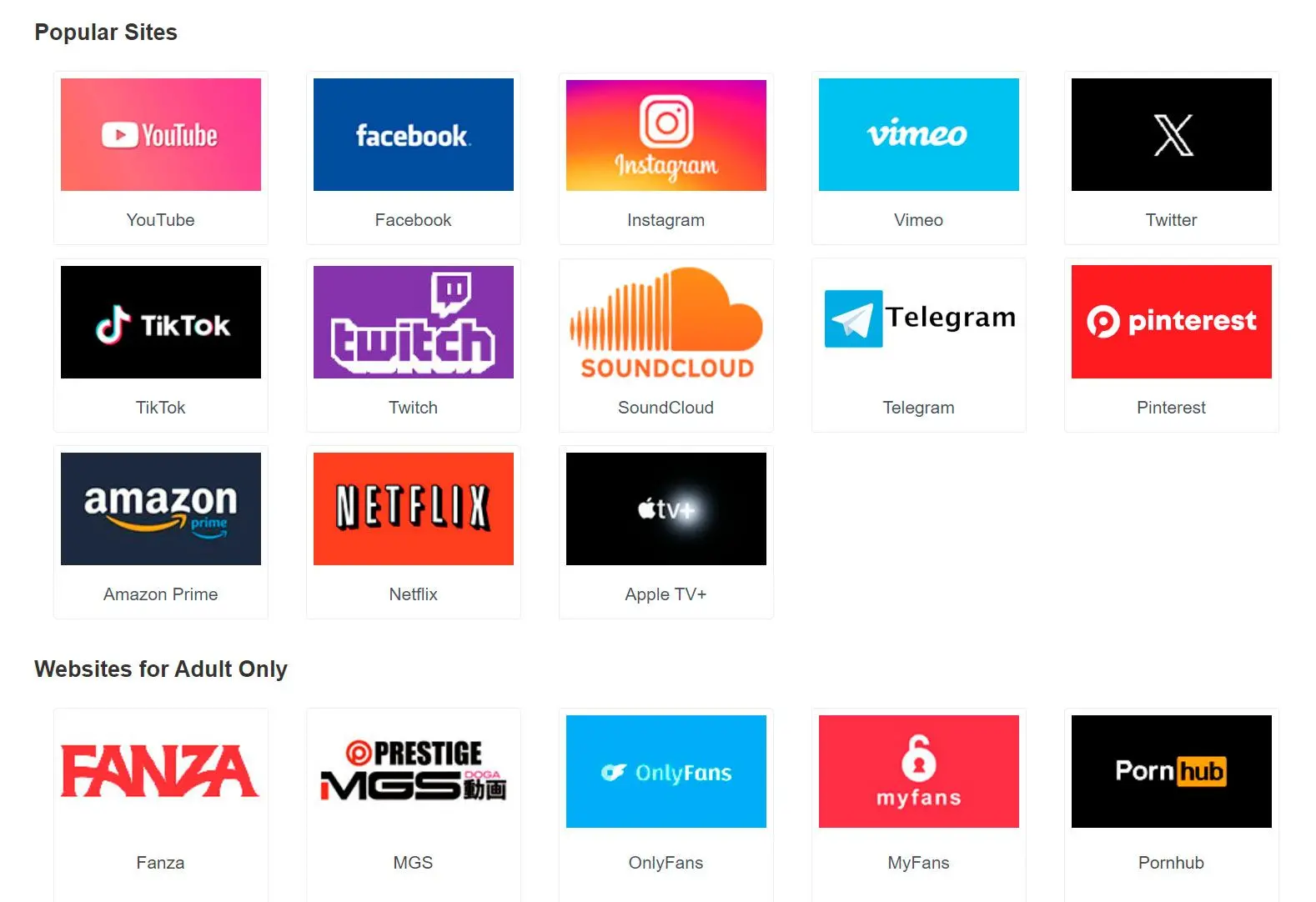 Playlists, Shorts, Diffusions en direct.