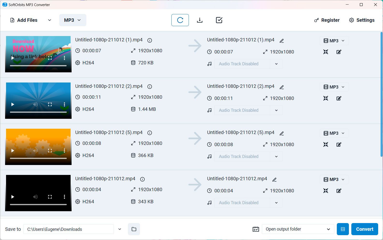 SoftOrbits MP3 Converter Capture d