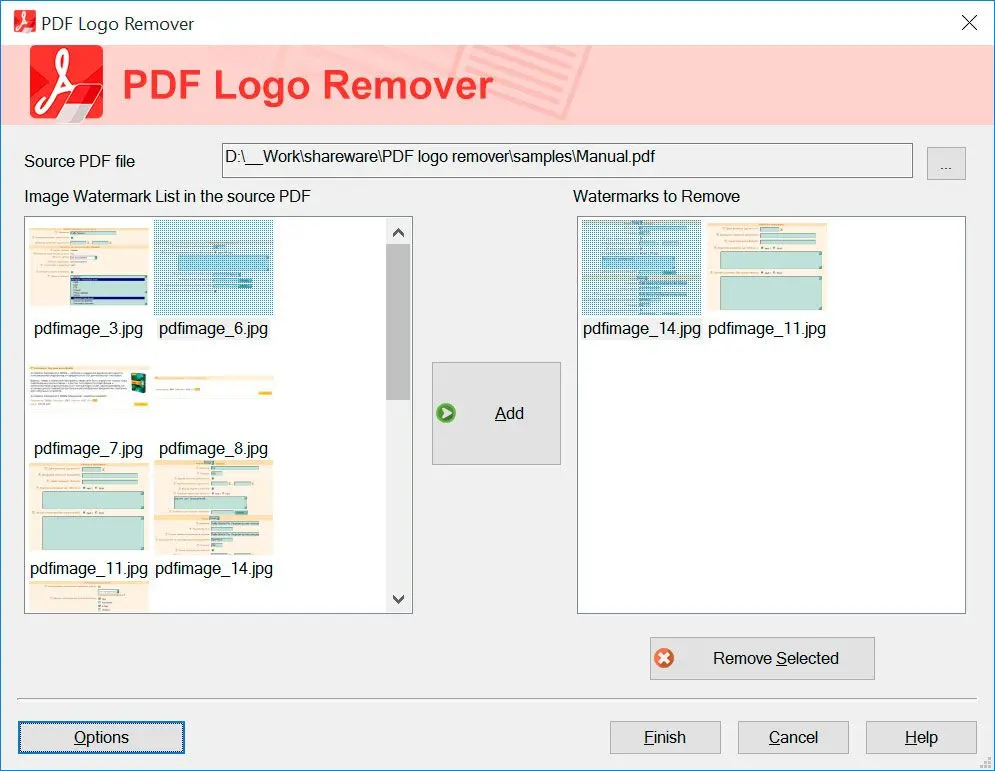 SoftOrbits PDF Logo Remover Capture d