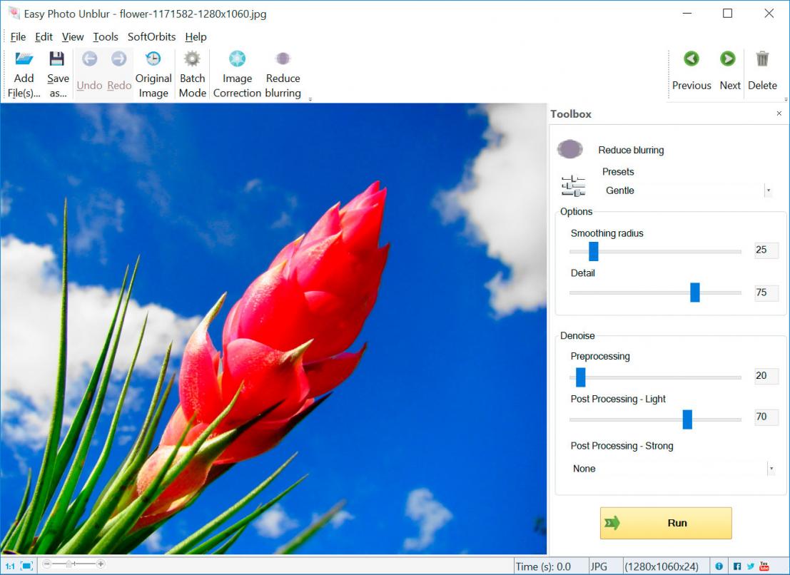 Easy Photo Unblur Capture d