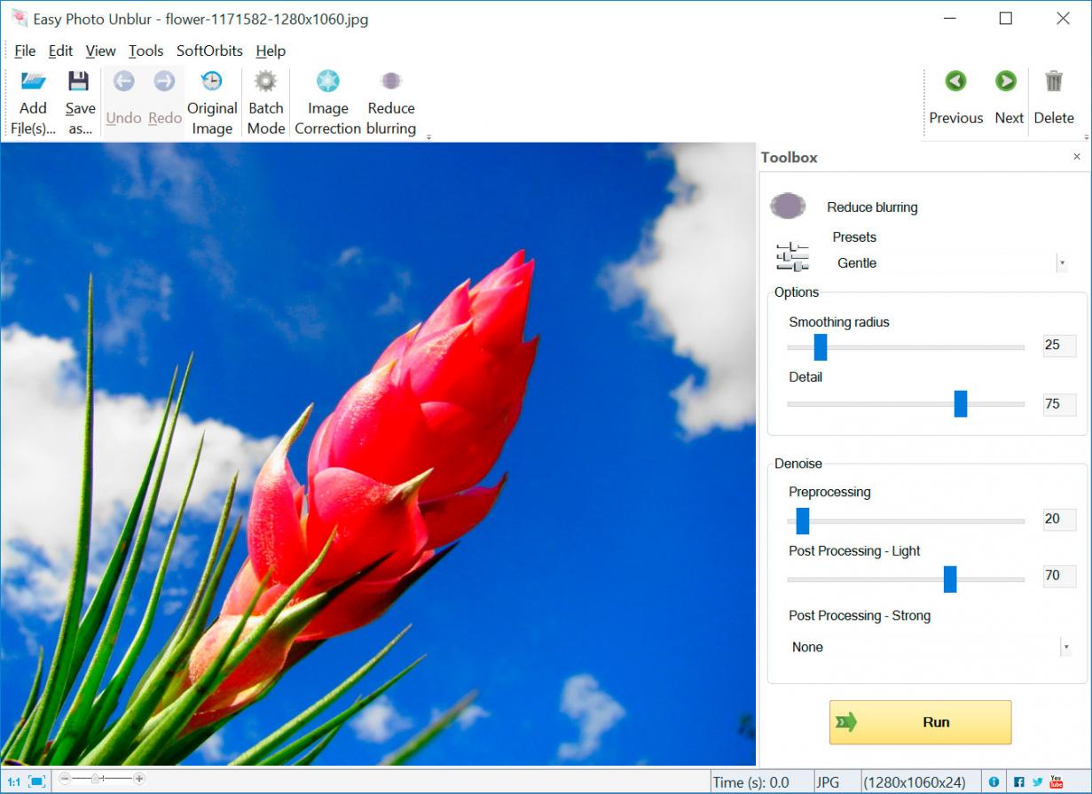 Easy Photo Unblur Capture d